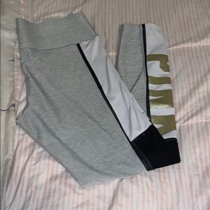 PINK BONDED LEGGINGS